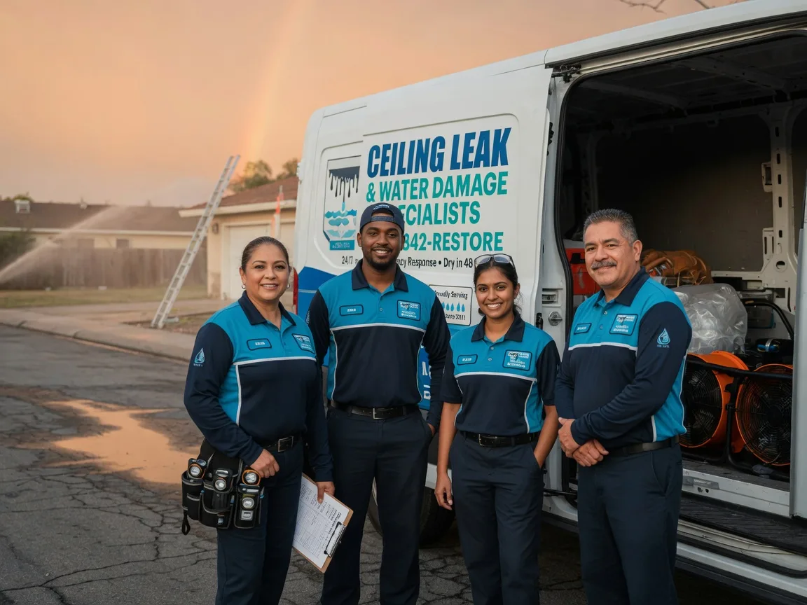 Ceiling Leak Cleanup company in Bozrah, CT